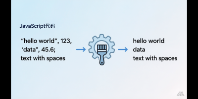 字符串数组清洗代码|自动净化文案数组中的空格、引号及冗余标点