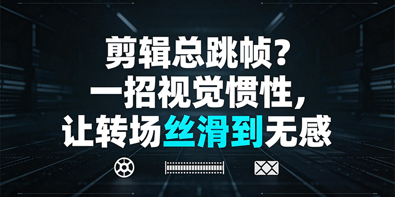 漫剧画面衔接不顺畅：剪辑总跳帧？一招视觉惯性，让转场丝滑到无感